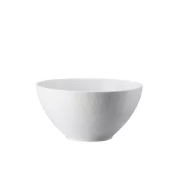 MESH WHITE BOWL 18 CM