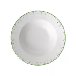 25 CM SOUP PLATE, COLOUR...