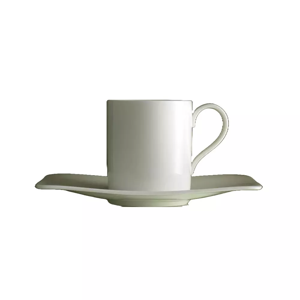 TAZZA CAFFE ALTA CON PIATTO, MODERN GRACE
