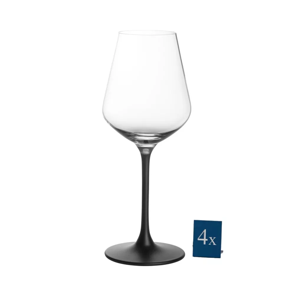 SET OF 4 RED WINE GOBLETS, MANUFACTURE ROCK