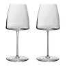 SET OF 2 WHITE WINE GOBLET, METROCHIC