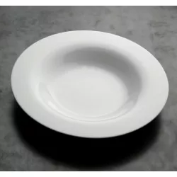 SOUP PLATE MOON WHITE...