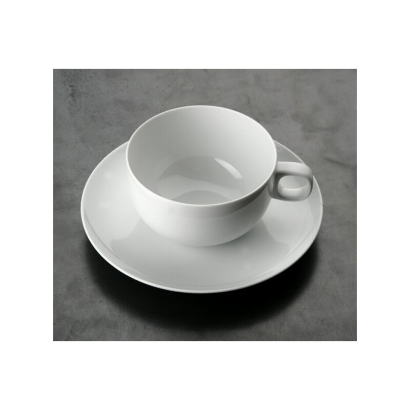 TEA CUP & SAUCER MOON WHITE 19600/800001/14642/14641