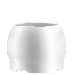 PORCELAIN VASE CM 21 WHITE...