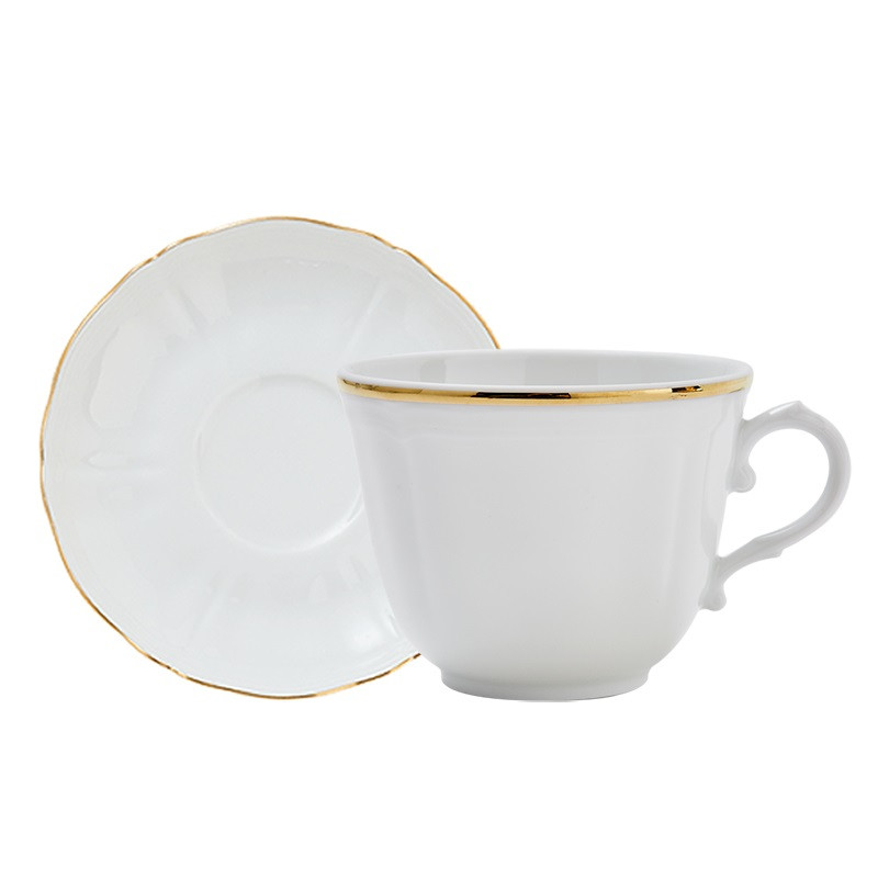 TAZZA CAFFE CON PIATTINO 120 CC, ANTICO DOCCIA