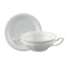 CREAMSOUP CUP&SAUCER 10430/800001/10420 WHITE MARIA
