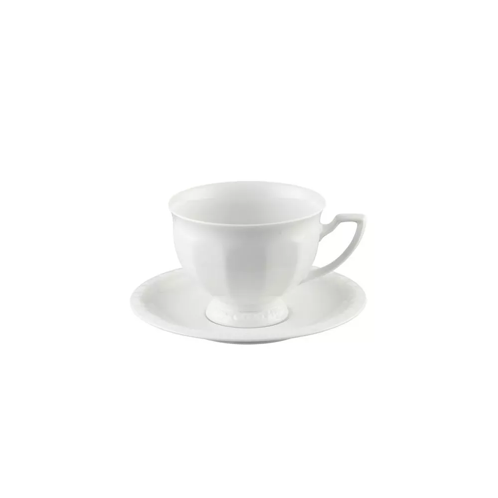 TAZZA CAFFE CON PIATTO 14722/14721 MARIA BIANCO