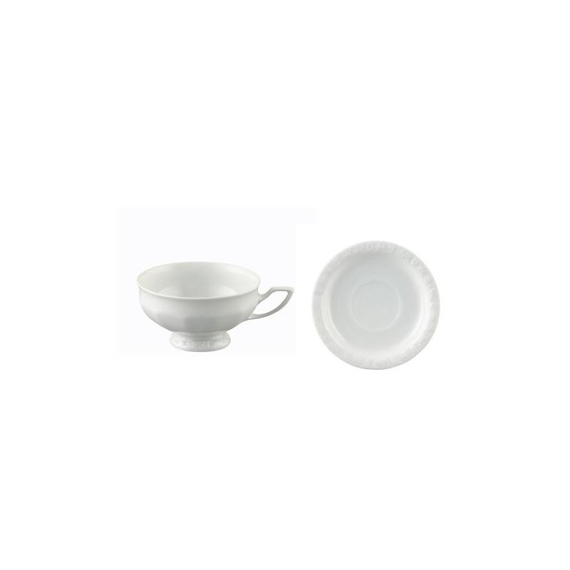 TAZZA TE CON PIATTO 14642/10641 MARIA BIANCO