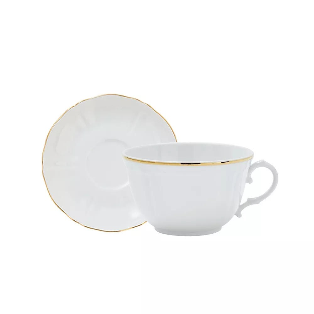TAZZA TE CON PIATTINO 240 CC, ANTICO DOCCIA