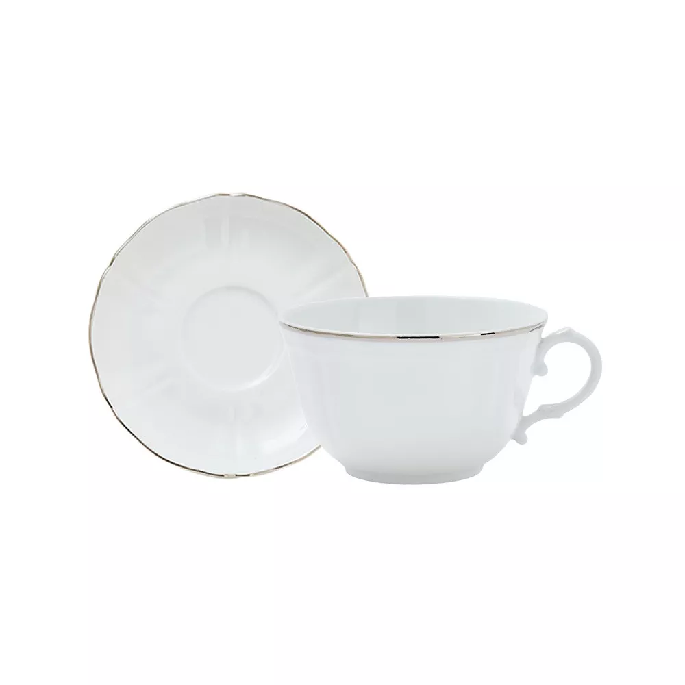 TAZZA TE CON PIATTINO 240 CC, ANTICO DOCCIA