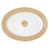OVAL TRAY 42CM MOSAIQUE 24 GOLD 26050