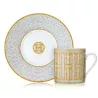 COFFEE CUP & SAUCER MOSAIQUE 24 GOLD 26017