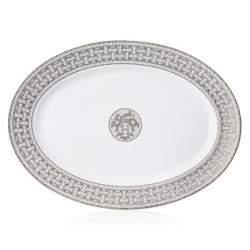 OVAL TRAY 42CM MOSAIQUE 24...