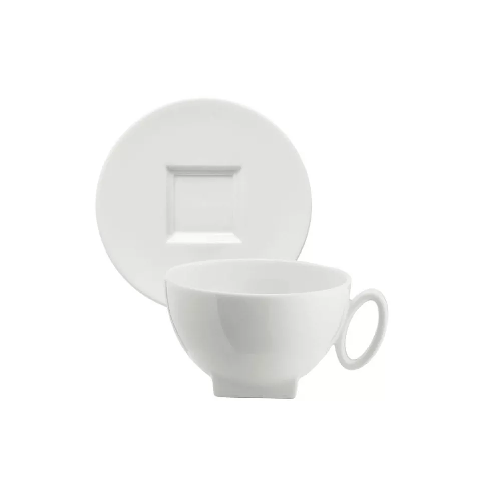 TAZZA CAFFE CON PIATTINO, DIAGONO