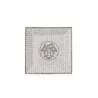 SQUARE PLATE 15CM MOSAIQUE 24 PLATINUM 35043