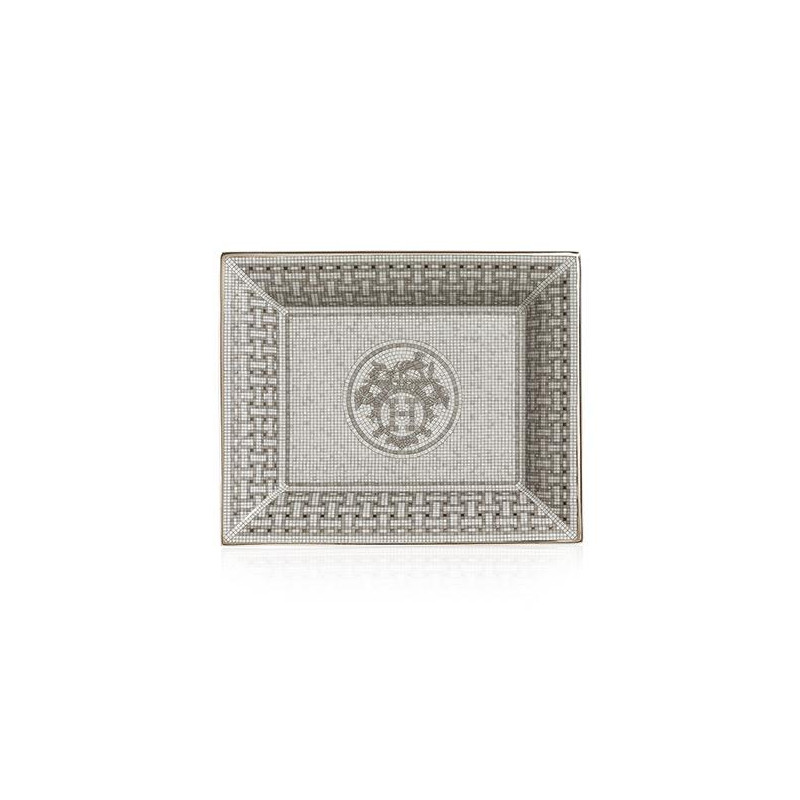 CHANGE TRAY 21X17CM MOSAIQUE 24 PLATINUM 35090