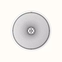 PIATTO PANE 14CM H DECO 37012