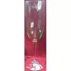 CALICE FLUTE AQUARELLE VERDE