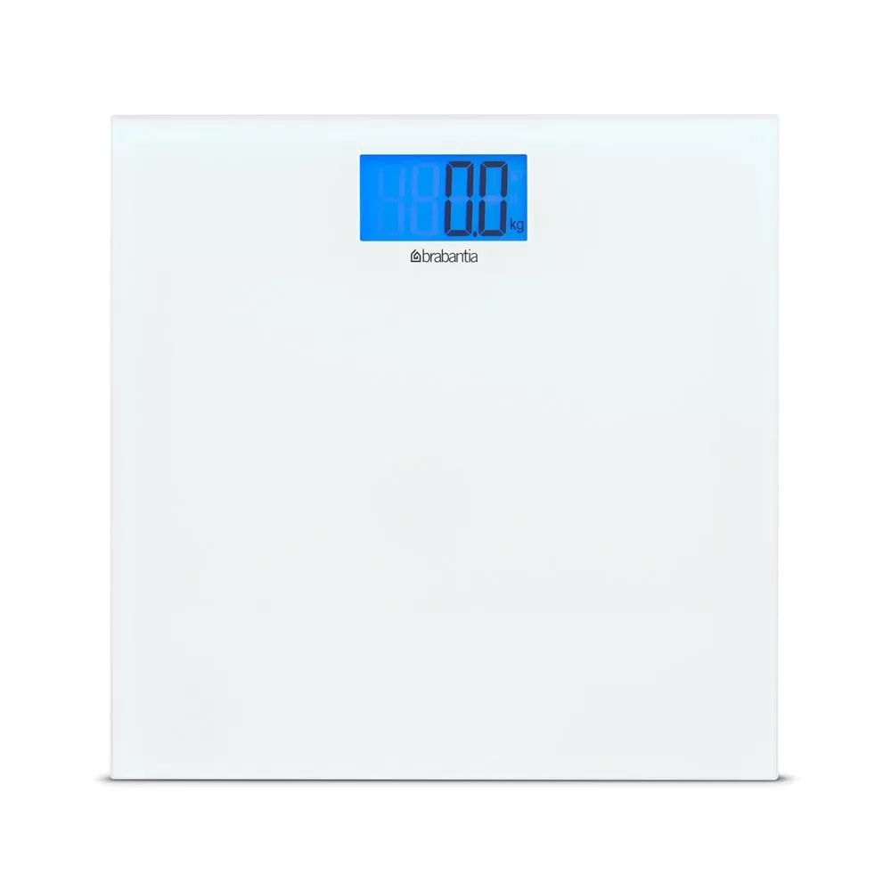 BATHROOM SCALE, WHITE