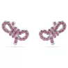 ORECCHINI A LOBO LIFELONG BOW ROSA, PLACCATI RODIO 5723557