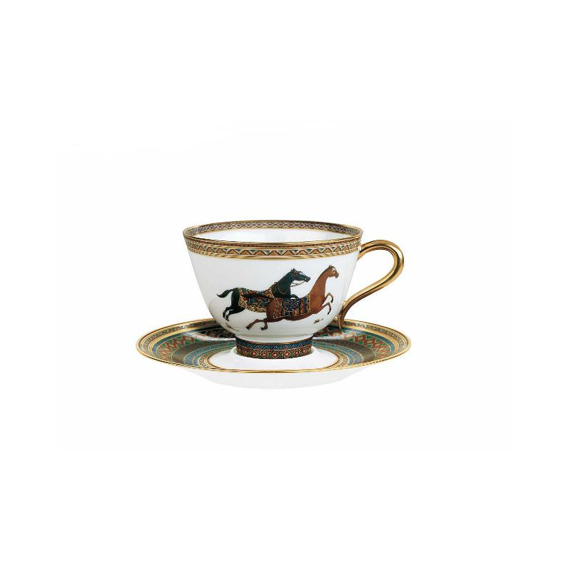 TAZZA TE CON PIATTINO 9816 CHEVAL D  ORIENT