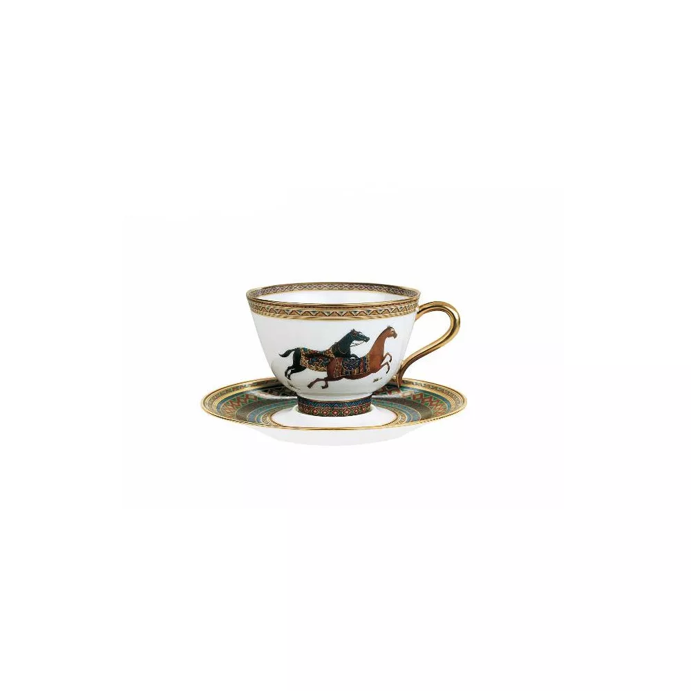 TAZZA TE CON PIATTINO 9816 CHEVAL D  ORIENT