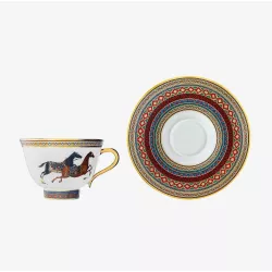 TAZZA TE CON PIATTINO 9816 CHEVAL D  ORIENT