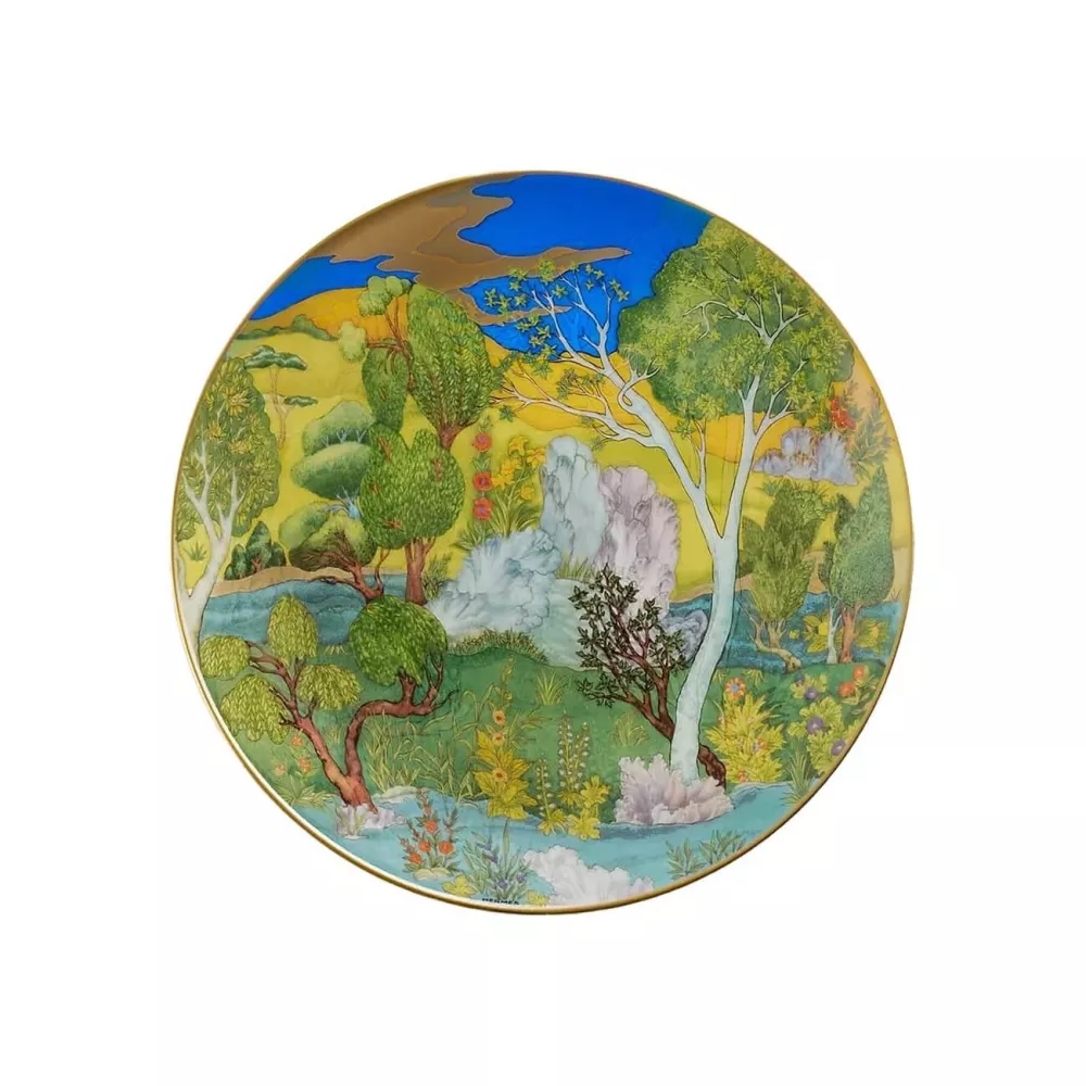 BREAD PLATE 9912P CHEVAL D ORIENT, HERMES