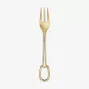 GOLD PLATED TABLE FORK 8902 GRAND ATTELAGE GOLD