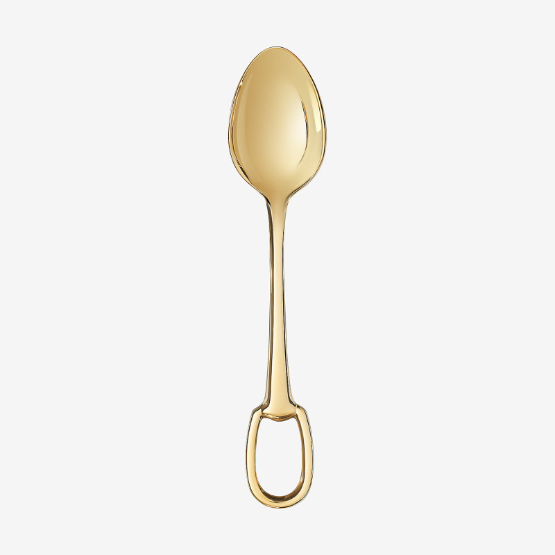 GOLD PLATED TABLE COFFEE SPOON GRAND ATTELAGE  P008912P