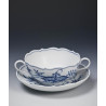 SOUP BOWL WITH SAUCER BLUE ONION 00656/800101