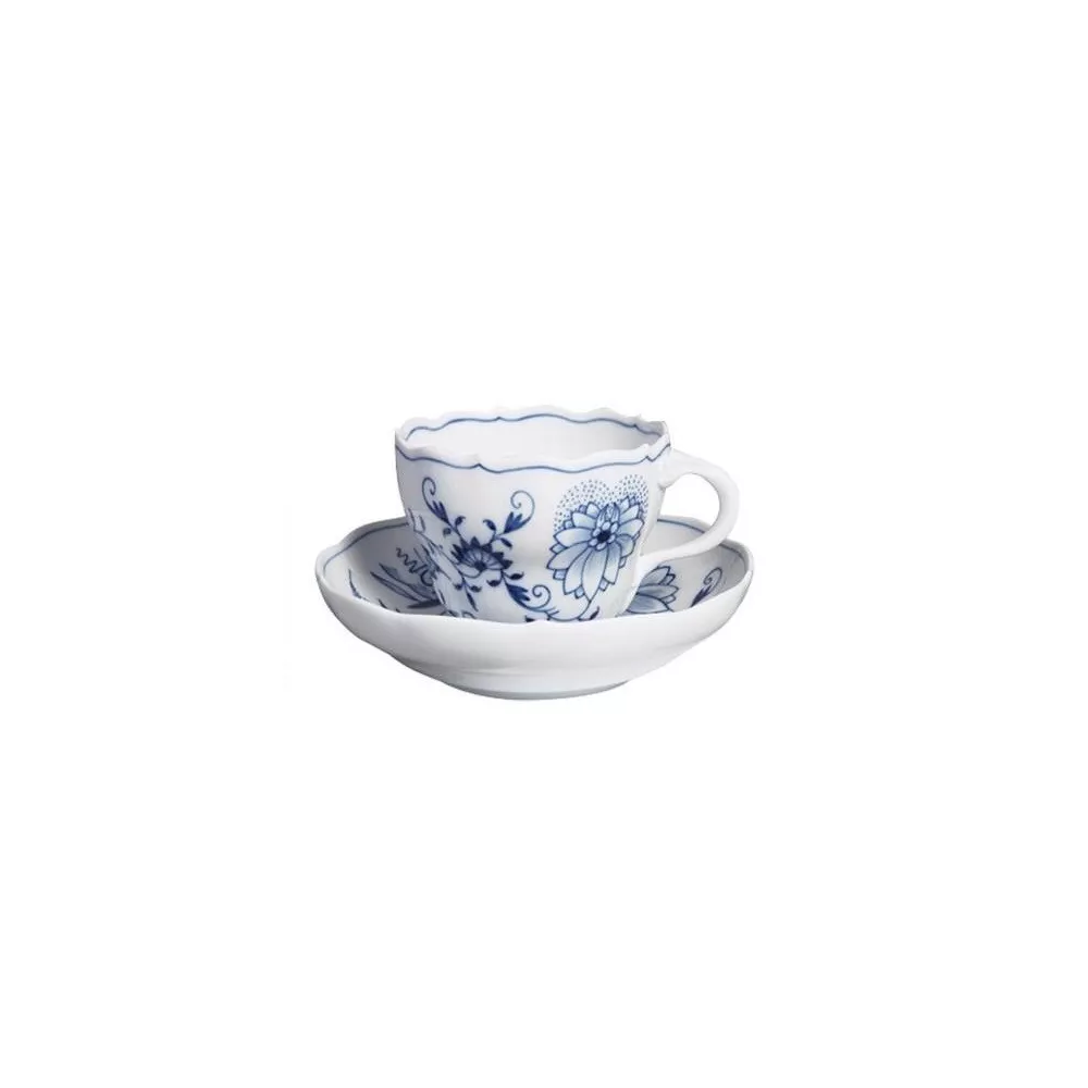 ESPRESSO CUP WITH SAUCER BLUE ONION 00580/800101