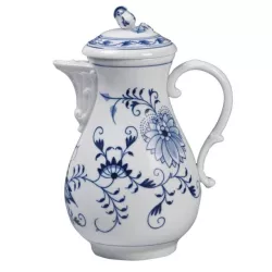 COFFEE POT BLUE ONION...