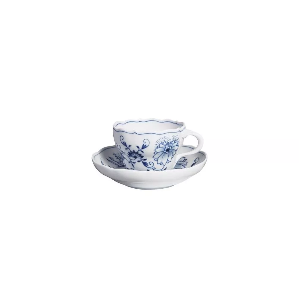 TAZZA DA TE  CON PIATTO CIPOLLA BLU 00582/800101