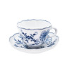 BREAKFAST CUP WITH SAUCER BLUE ONION 00584/800101