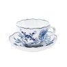 TAZZA COLAZIONE CON PIATTO CIPOLLA BLU 00584/800101