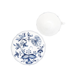 TAZZA COLAZIONE CON PIATTO CIPOLLA BLU 00584/800101