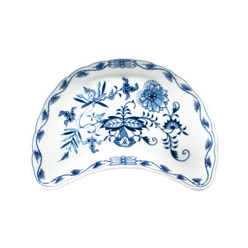 FISHBONE DISH BLUE ONION 00245/800101