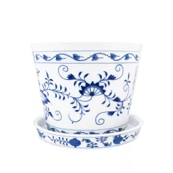 FLOWER POT BLUE ONION...