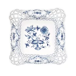 PIERCED DISH 24 CM BLUE...