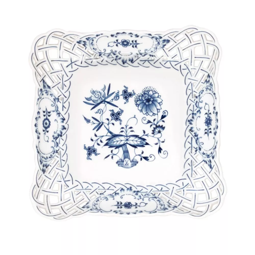 PIATTO TRAFORATO 24 CM CIPOLLA BLU 54905/800101