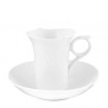 COFFEE CUP WITH SAUCER WAVES RELIEF 29580/000000