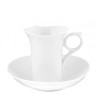 TAZZA CAFFE  CON PIATTO GIOCO D ONDE IN RILIEVO 29580/000000