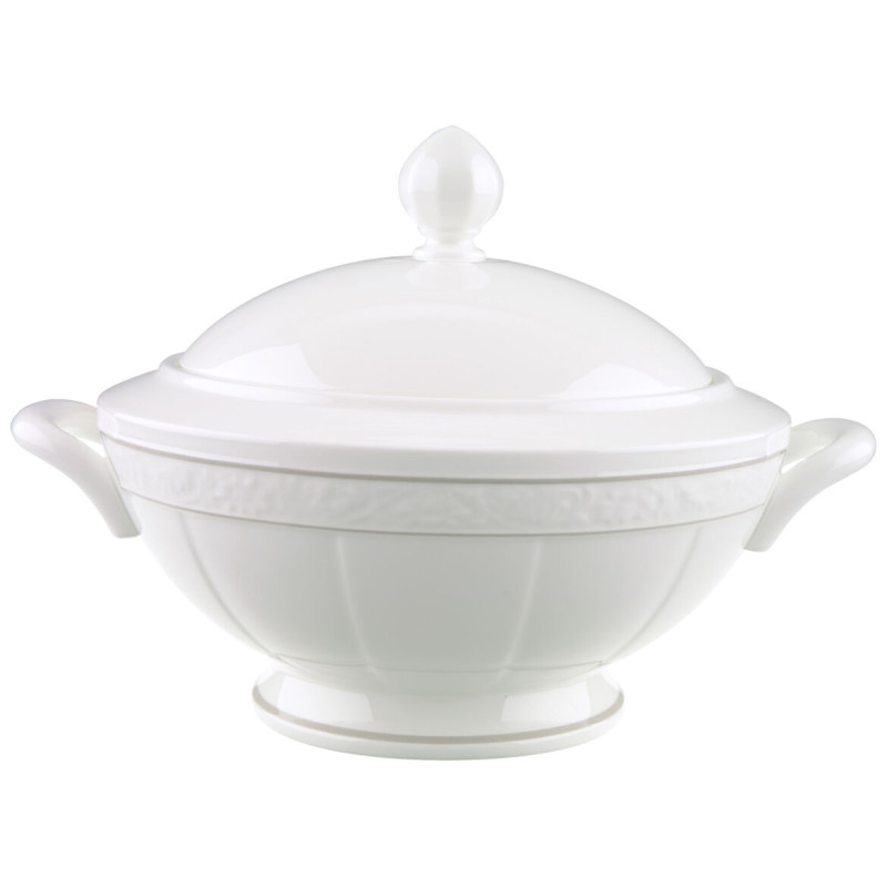 ROUND SOUP TUREEN 2,8 L - GRAY PEARL
