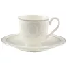 TAZZA CAFFÈ CON PIATTINO - GRAY PEARL