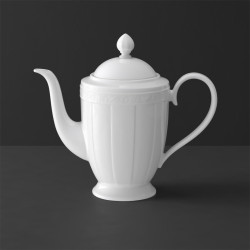 COFFEE POT FOR 6 - WHITE PEARL
