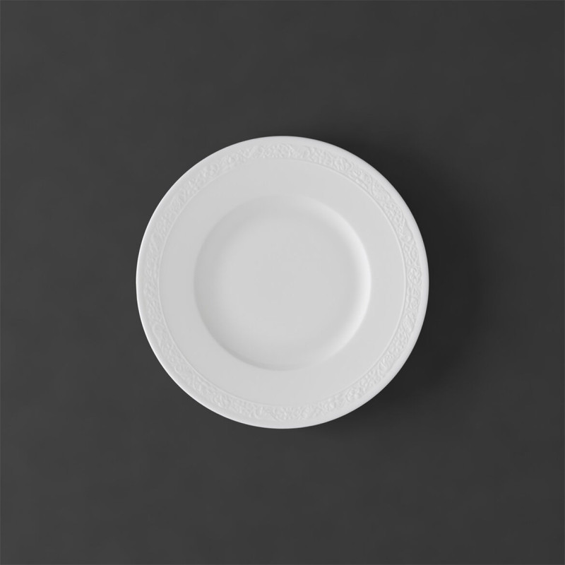 BREAD PLATE 18 CM - WHITE PEARL