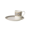 TAZZA CAFFE CON PIATTINO 1420/30 METRO CHIC