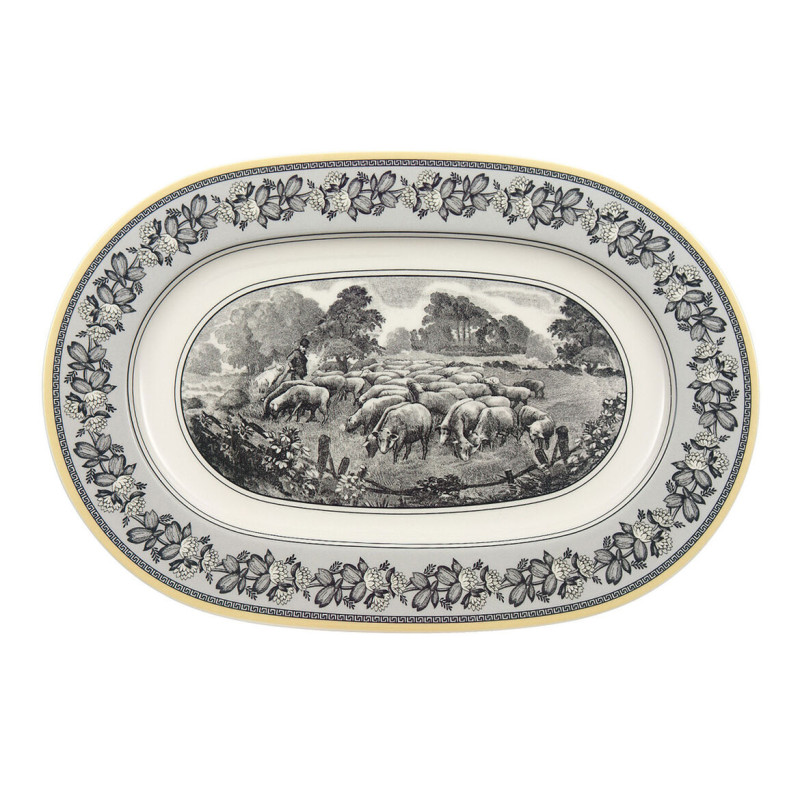 OVAL TRAY 34 CM - AUDUN FERME