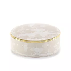 ROUND CONTAINER WITH LID, ORIENTE ITALIANO
